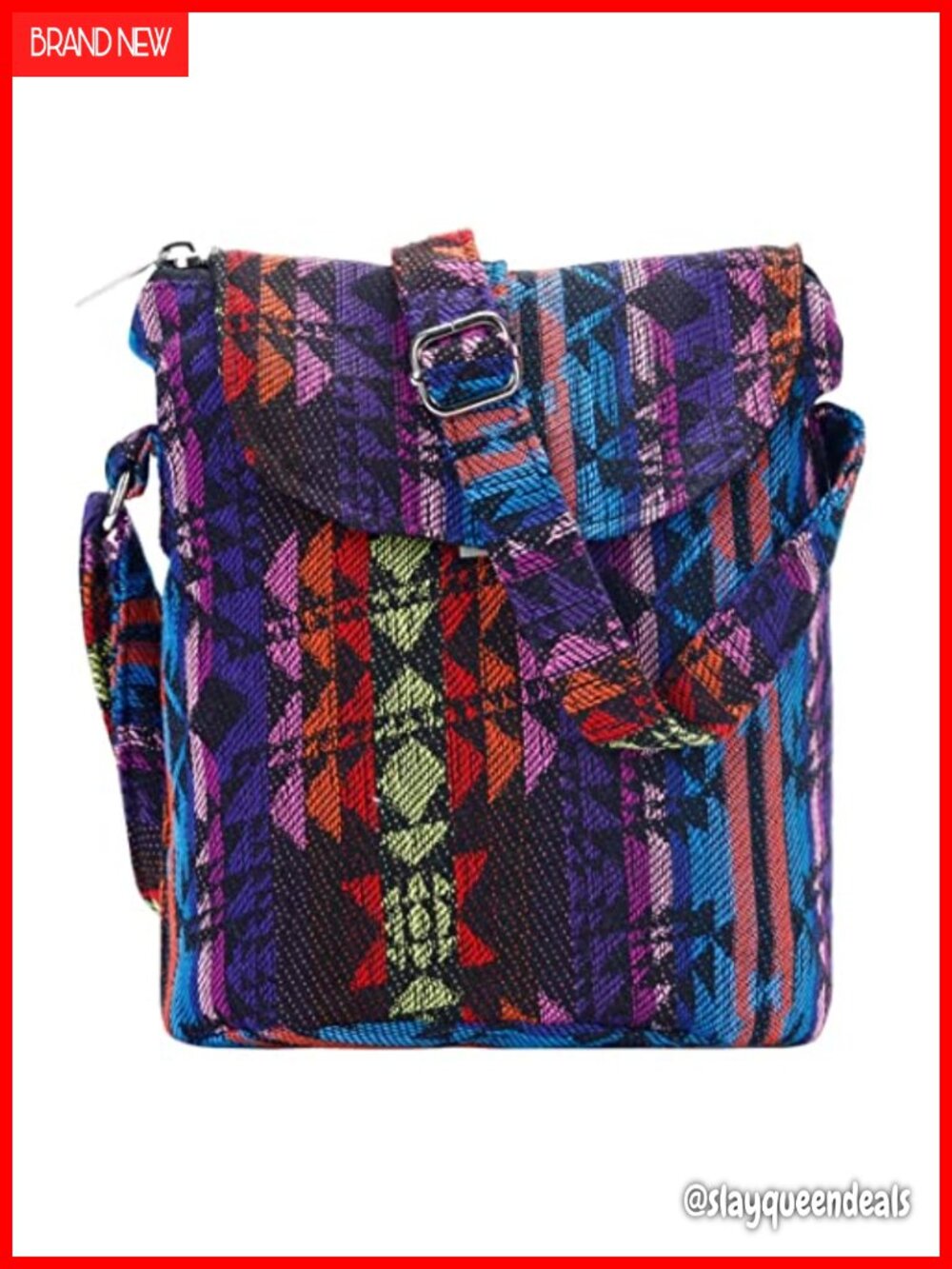 Denim Crossbody Satchel Shoulder Bag Adjustable Strap Travel Purse